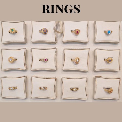 Signature Gold Ring Set