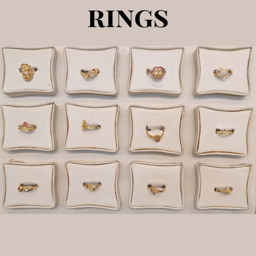 Luxury Heritage Gold Ring Set